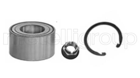 Підшипник маточини (передньої) Renault Megane III/Scenic III 09- (45x83x39) (к-кт) Metelli 19-2873