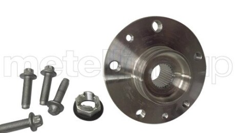 Подшипник ступицы (передней) Renault Kadjar 15-/Nissan Qashqai 13- (+ABS) Metelli 198136