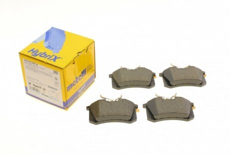 Тормозные колодки (задние) Audi A4 02-09/Citroen C3 16-/C4 14-/Renault Scenic/Megane 96-/Clio 05- Metelli 22-0100-2 (фото 1)