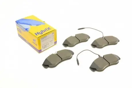 Колодки тормозные (передние) Citroen Jumper 94-/Fiat Ducato/Peugeot Boxer 94-02 R16 (+датчики)) Metelli 22-0155-0