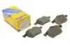 Колодки тормозные (передние) Audi A3/TT/Skoda Octavia 96-10/VW Golf/Passat B3/B4 91-06 (без датчика)) Metelli 22-0181-2 (фото 1)