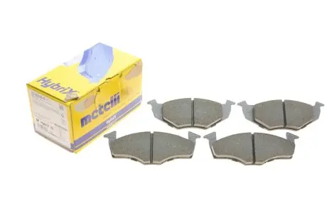 Тормозные колодки (передние) Seat Cordoba/Ibiza 02-09/Skoda Fabia 99-08/VW Polo 94-12/Lupo 98-05/Fox Metelli 22-0206-0