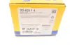 Тормозные колодки (передние) Audi A3/Seat Toledo 96-04/Skoda Octavia 96-07/VW Golf 97-05/Polo 02- Metelli 22-0211-1 (фото 6)