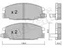 Тормозные колодки, дисковый тормоз.) Metelli 2202440 (фото 1)