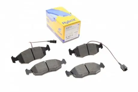 Тормозные колодки (передние) Fiat 500/Punto 05- Metelli 22-0274-4