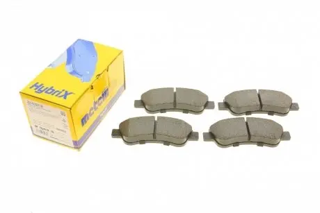 Тормозные колодки (передние) Citroen C2/C4 04-/C3 09-/Berlingo/Peugeot 206/307 96-/207 06-/208 12- Metelli 22-0327-0