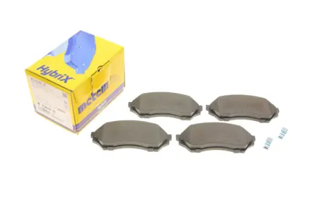 Тормозные колодки (передние) Mazda 323 98-04 Metelli 22-0387-0