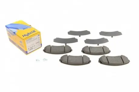 Тормозные колодки (передние) Mitsubishi Grandis 04-11/Pajero II-IV 90-/Mazda E2000/2200 88-03 Metelli 22-0399-0