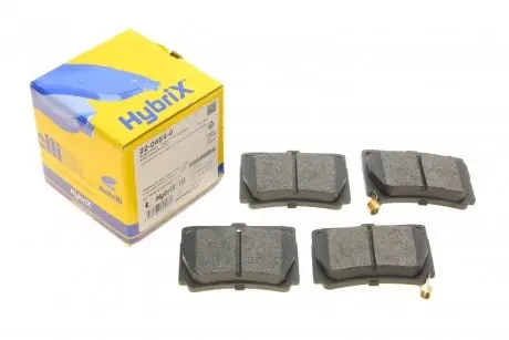 Тормозные колодки (задние) Mitsubishi Pajero 91-00/Pajero Sport 98- Metelli 22-0484-0