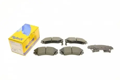 Тормозные колодки (передние) Hyundai Sonata/Elantra 01-11/ix20 10-/Tucson/Kia Sportage/Carens 04- Metelli 22-0503-0