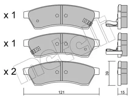 Автозапчасть Metelli 2205101