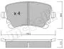 Тормозные колодки (задние) VW T5/T6 2.0 TDI 03- Metelli 22-0554-2 (фото 1)