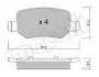 Тормозные колодки (задние) MB A-class (W168/W169) 97-12/B-class (W245) 05-11/Vaneo (W414) 02-05 Metelli 22-0565-0 (фото 1)