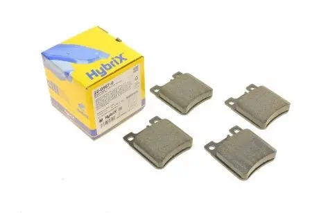 Тормозные колодки (задние) MB C-class (W202/W203)/E-class (W124/W210)/S-class (W140/W220) 91-07/SLK Metelli 22-0567-0
