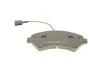 Колодки тормозные (передние) Citroen Jumper/Fiat Ducato/Peugeot Boxer 06- R16 (+датчик) Metelli 22-0709-0 (фото 5)