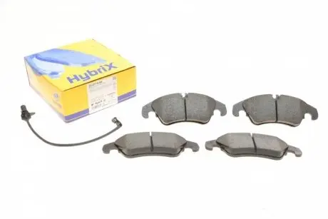 Колодки гальмівні (передні) Audi A4 07-18/A5 07-/Q5 13-17 (+датчик) Metelli 22-0775-0K