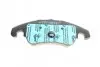 Колодки тормозные (передние) Audi A4 07-18/A5 07-/Q5 13-17 (+датчик) Metelli 22-0775-0K (фото 7)