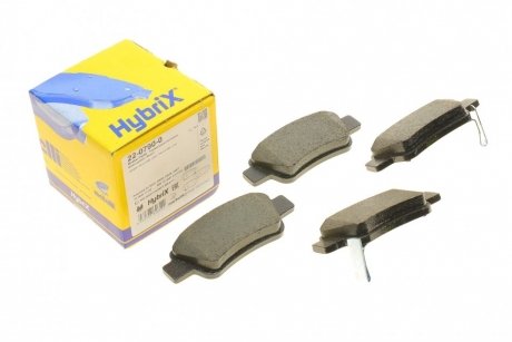 Тормозные колодки (задние) Honda CR-V III/IV 06- Metelli 22-0790-0 (фото 1)