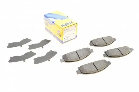 Тормозные колодки (передние) Mitsubishi L200 05-/Pajero Sport II 08- Metelli 22-0791-0