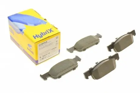Тормозные колодки (передние) Dacia Logan 12-/Renault Clio IV/Sandero/Twingo 13-/Smart Fortwo 14- Metelli 22-0975-0