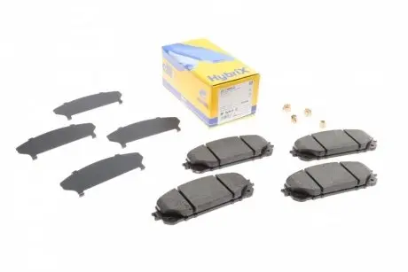 Тормозные колодки (передние) Jeep Cherokee 13- Metelli 22-1000-0