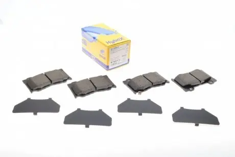 Тормозные колодки (передние) Infiniti FX/G 07-/M37/M 10-/Q50/Q60/Q70/QX70 13- Metelli 22-1029-0