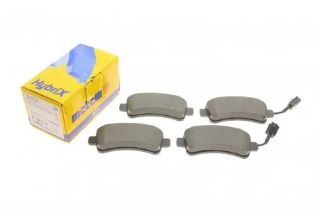 Колодки гальмівні (задні) Citroen Jumper/Peugeot Boxeri 10- (з датчиком) Metelli 22-1033-0