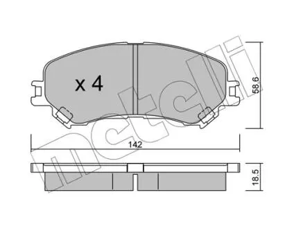 Автозапчасть Metelli 2211110