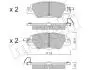 Тормозные колодки (задние) Mazda CX-5 2.0/2.2/2.5 12- Metelli 22-1158-0 (фото 1)