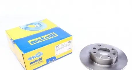 Диск тормозной (передний) Opel Corsa A 82-91/Kadett D/E 79-91 (236x10) (полный)) Metelli 23-0071