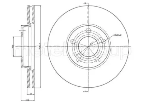 Автозапчасть Metelli 230378C
