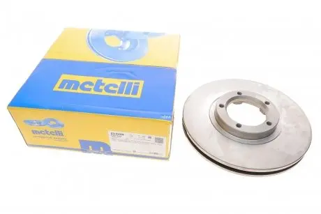 Диск тормозной (передний) Ford Transit 91-00 T12" (SRW) (254x24.3) (вентилированный)) Metelli 23-0459