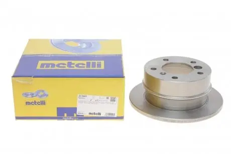 Диск тормозной (задний) MB Sprinter 208-416CDI 96-06/VW LT 96-06 (2.8T) (258x12) (полный)) Metelli 23-0491