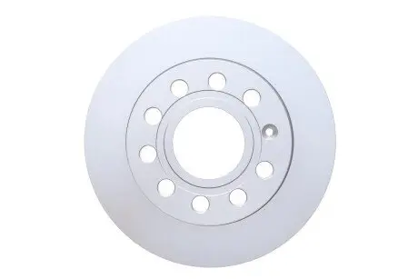 Диск тормозной (задний) Audi A3/Skoda Octavia 03-/VW Caddy/Golf 04-15 (253x10) (с покр.) (полный)) Metelli 23-0724C