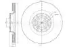 Диск тормозной Metelli 23-0726C (фото 1)