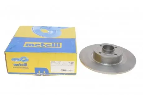 Диск тормозной (задний) Renault Scenic II/Megane II 03-10 (270х10) (+ABS) (с подшипником) (полный)) Metelli 23-0804