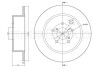 Диск тормознойSUBARU CROSSTREK 12- TYL Metelli 231487C (фото 1)