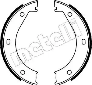 Гальмівні колодки ручного гальма Metelli 530013