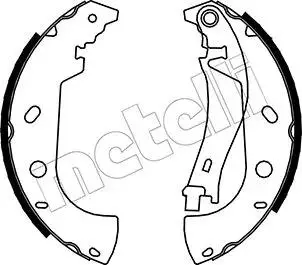 Тормозные колодки.) Metelli 530075