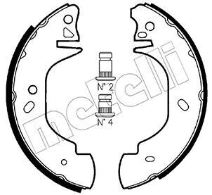 Тормозные колодки.) Metelli 530126