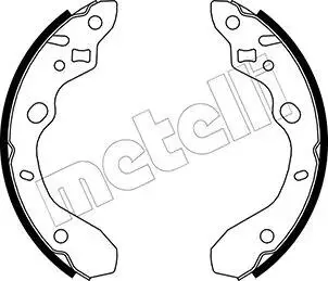 Тормозные колодки.) Metelli 530214