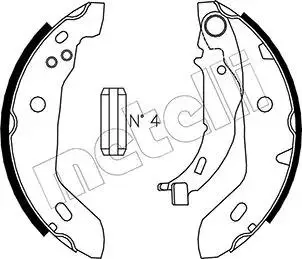 Тормозные колодки.) Metelli 530235
