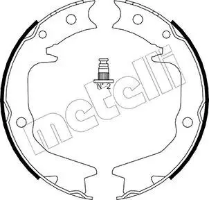Гальмівні колодки ручного гальма Metelli 530265