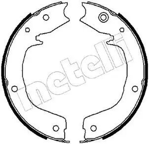 Тормозные колодки ручного тормоза Metelli 530267