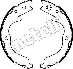 Тормозные колодки ручного тормоза Metelli 530268 (фото 1)