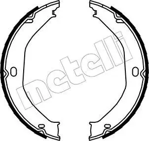 Тормозные колодки ручного тормоза Metelli 530360
