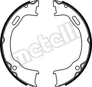 Тормозные колодки ручного тормоза Metelli 530364