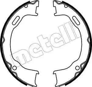 Тормозные колодки ручного тормоза Metelli 530364