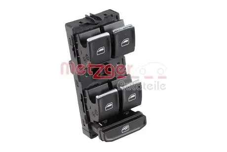 Кнопка стеклоподъемника (L) VW Golf/Passat 14- (блок) (OE VAG) METZGER 0916925