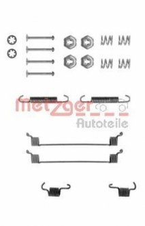 Комплект пружинок колодок ручника Citroen Xsara/Peugeot 205/306 83- METZGER 1050651 (фото 1)